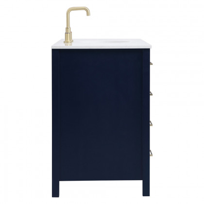 Elegant Bathroom Vanity - Blue (VF18848BL)