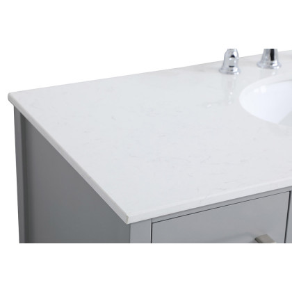 Elegant Bathroom Vanity - Gray (VF18848GR)