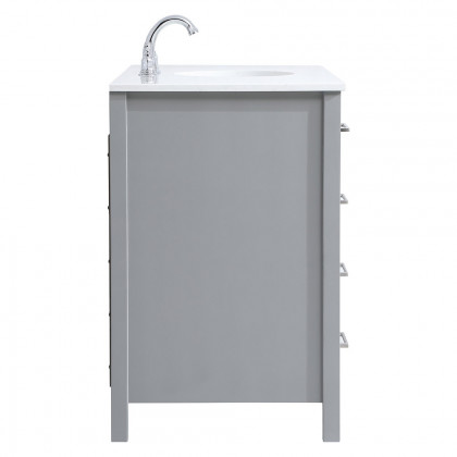 Elegant Bathroom Vanity - Gray (VF18848GR)