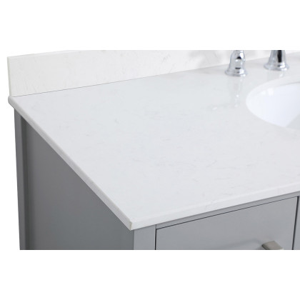 Elegant Bathroom Vanity - Gray (VF18848GR-BS)