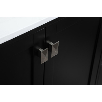 Elegant Bathroom Vanity - Black (VF18860BK)