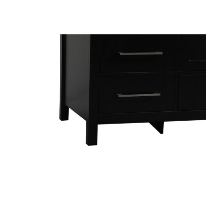 Elegant Bathroom Vanity - Black (VF18860BK)