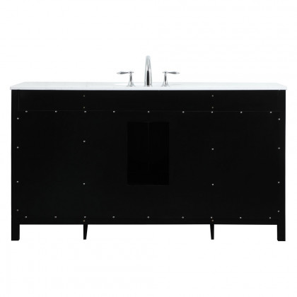 Elegant Bathroom Vanity - Black (VF18860BK)