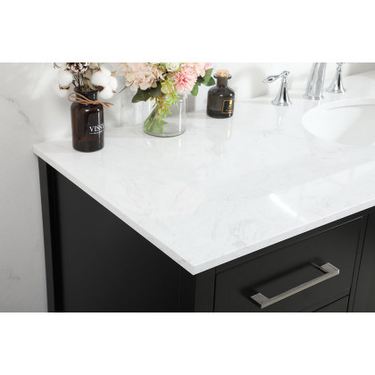 Elegant Bathroom Vanity - Black (VF18860BK)