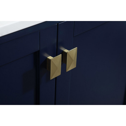 Elegant Bathroom Vanity - Blue (VF18860BL)