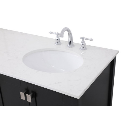 Elegant Bathroom Vanity - Black (VF18860DBK)