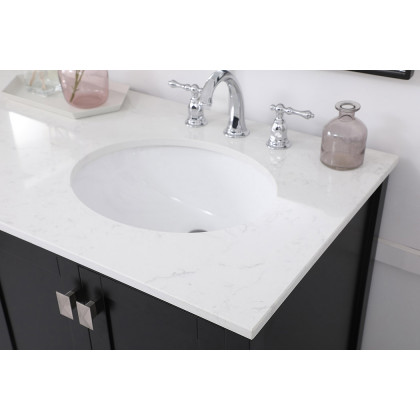 Elegant Bathroom Vanity - Black (VF18860DBK)