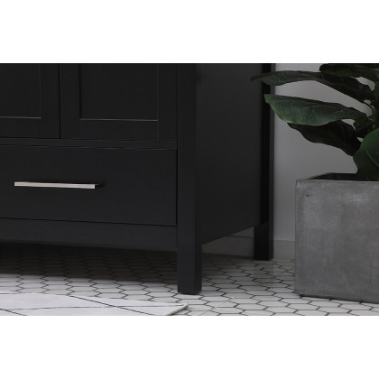 Elegant Bathroom Vanity - Black (VF18860DBK)