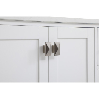 Elegant Bathroom Vanity - White (VF18860DWH)