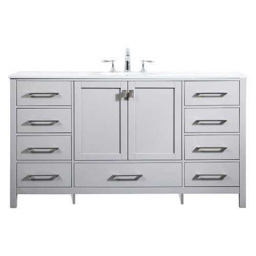 Elegant Bathroom Vanity - Gray (VF18860GR)