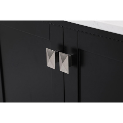Elegant Bathroom Vanity - Black (VF18872DBK)