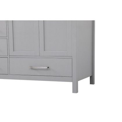 Elegant Bathroom Vanity - Gray (VF18872DGR)