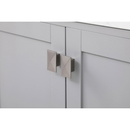 Elegant Bathroom Vanity - Gray (VF18872DGR)