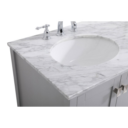 Elegant Bathroom Vanity - Gray, L 36" (VF18936GR)