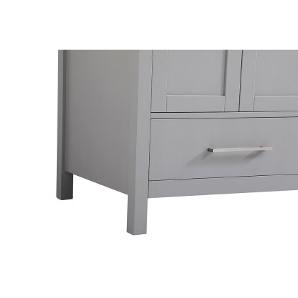 Elegant Bathroom Vanity - Gray, L 36" (VF18936GR)