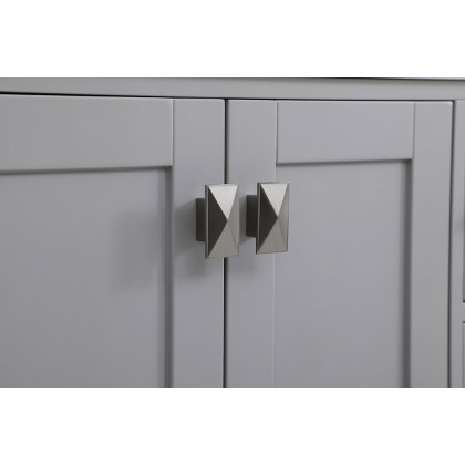 Elegant Bathroom Vanity - Gray, L 36" (VF18936GR)