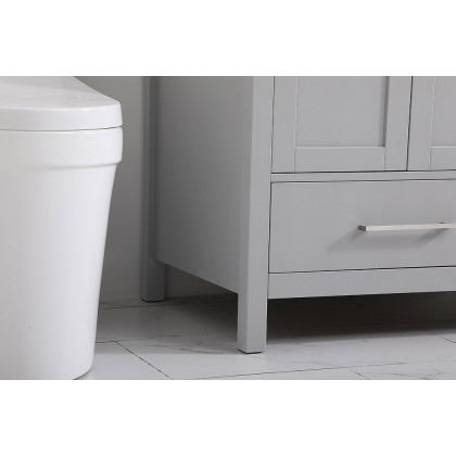 Elegant Bathroom Vanity - Gray, L 36" (VF18936GR)