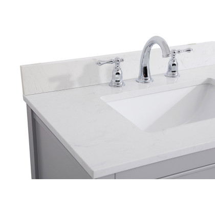 Elegant Bathroom Vanity - Gray (VF19030GR-BS)