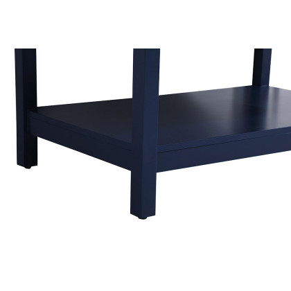 Elegant Bathroom Vanity - Blue (VF19036BL)