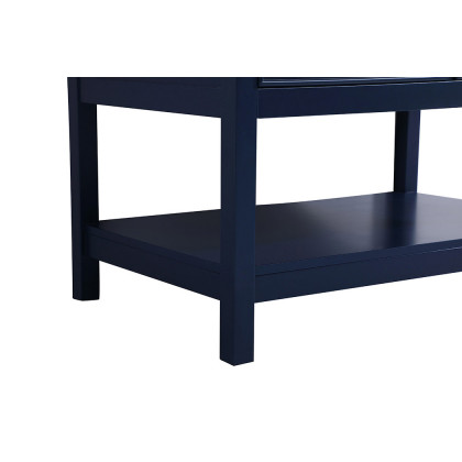Elegant Bathroom Vanity - Blue (VF19036BL-BS)