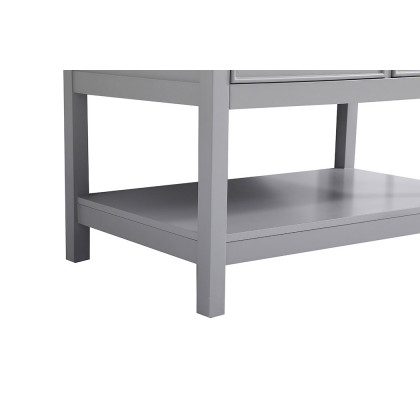 Elegant Bathroom Vanity - Gray (VF19036GR-BS)