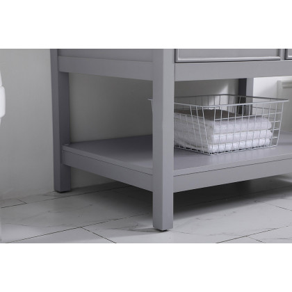 Elegant Bathroom Vanity - Gray (VF19036GR-BS)