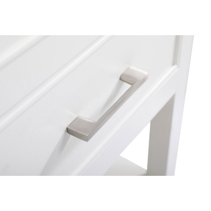 Elegant Bathroom Vanity - White (VF19036WH-BS)