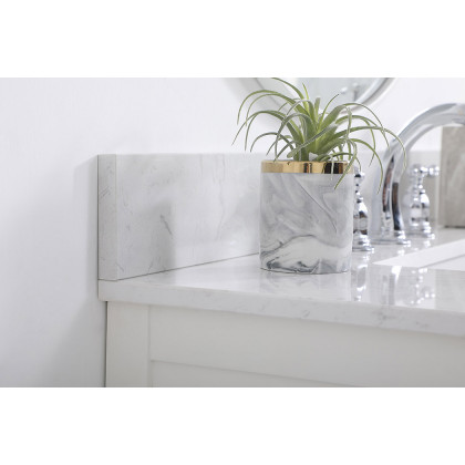 Elegant Bathroom Vanity - White (VF19036WH-BS)