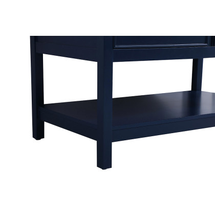 Elegant Bathroom Vanity - Blue (VF19042BL-BS)