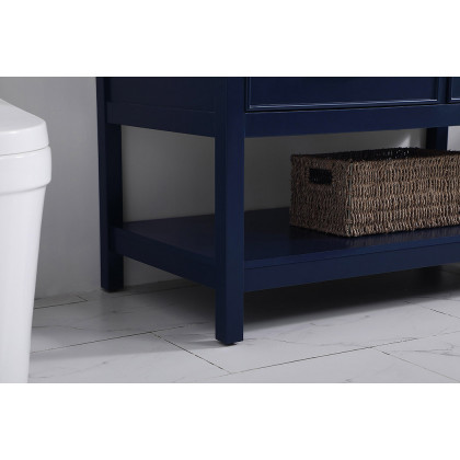 Elegant Bathroom Vanity - Blue (VF19042BL-BS)
