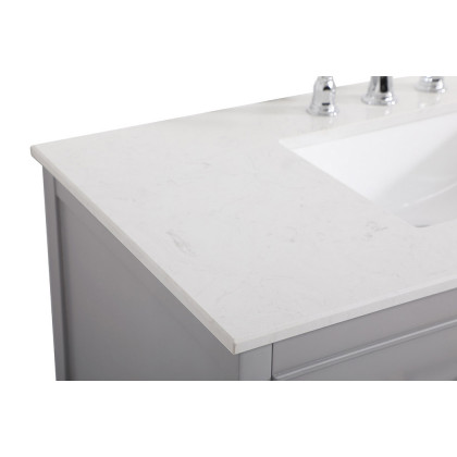 Elegant Bathroom Vanity - Gray (VF19042GR)