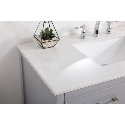 Elegant Bathroom Vanity - Gray (VF19042GR)