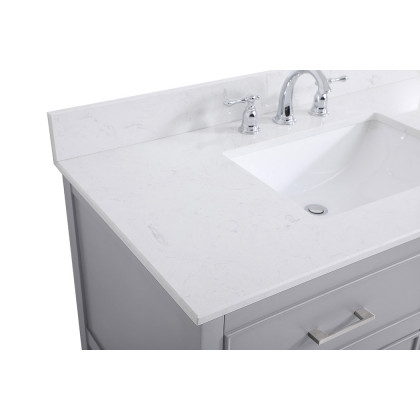 Elegant Bathroom Vanity - Gray (VF19042GR-BS)