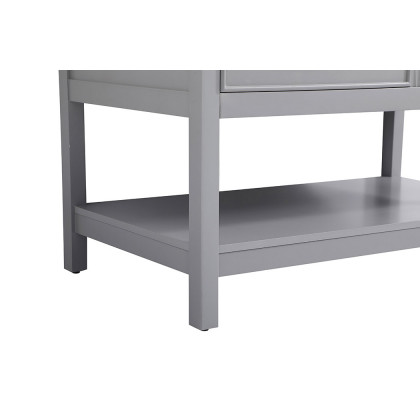 Elegant Bathroom Vanity - Gray (VF19042GR-BS)
