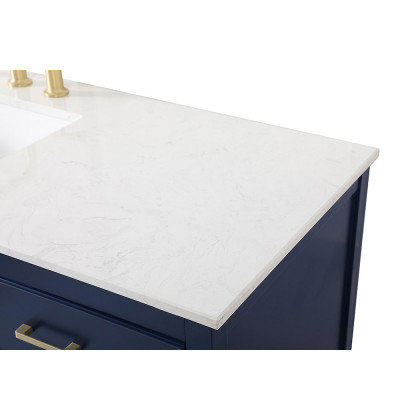 Elegant Bathroom Vanity - Blue (VF19060BL)