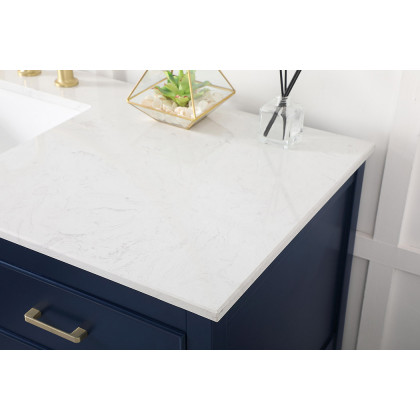 Elegant Bathroom Vanity - Blue (VF19060BL)