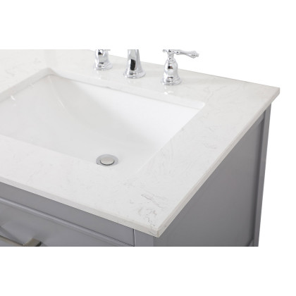 Elegant Bathroom Vanity - Gray (VF19060DGR)