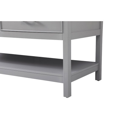 Elegant Bathroom Vanity - Gray (VF19060DGR)