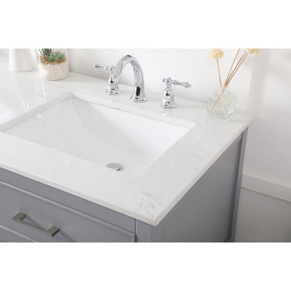 Elegant Bathroom Vanity - Gray (VF19060DGR)