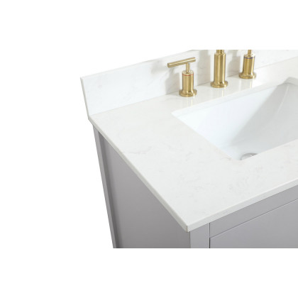 Elegant Bathroom Vanity - Gray (VF19230GR-BS)