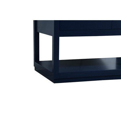 Elegant Bathroom Vanity - Blue (VF19236BL)
