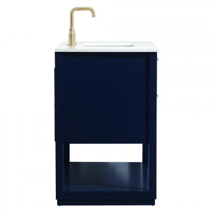 Elegant Bathroom Vanity - Blue (VF19236BL)