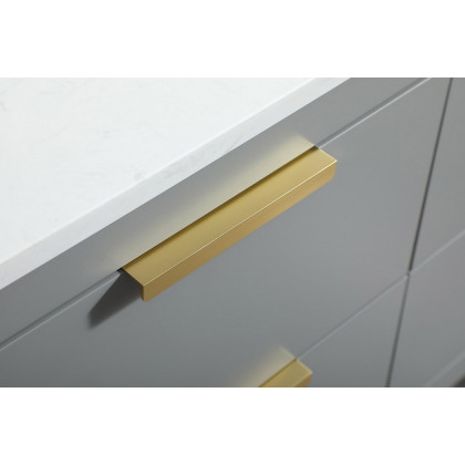 Elegant Bathroom Vanity - Gray (VF19236GR-BS)