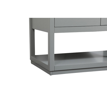 Elegant Bathroom Vanity - Gray (VF19236GR-BS)