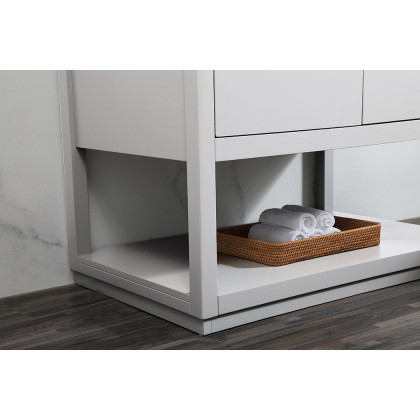 Elegant Bathroom Vanity - Gray (VF19236GR-BS)