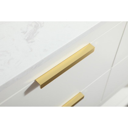 Elegant Bathroom Vanity - White (VF19236WH-BS)