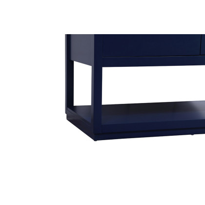Elegant Bathroom Vanity - Blue (VF19242BL)