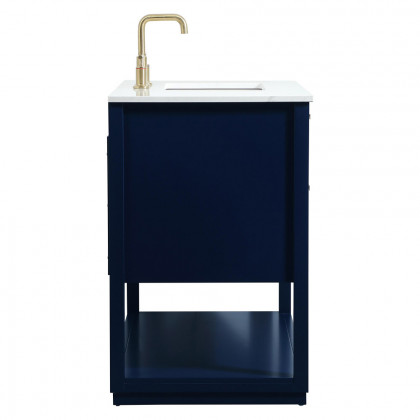 Elegant Bathroom Vanity - Blue (VF19242BL)