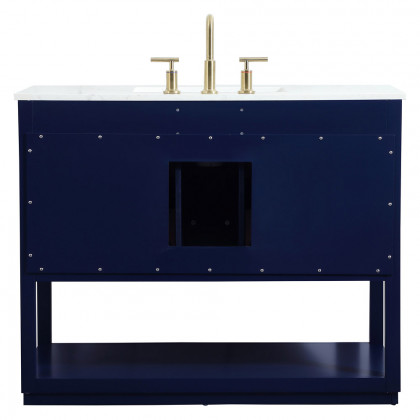 Elegant Bathroom Vanity - Blue (VF19242BL)