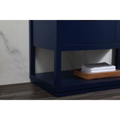 Elegant Bathroom Vanity - Blue (VF19242BL)
